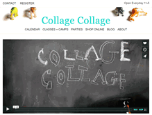Tablet Screenshot of collagecollage.ca